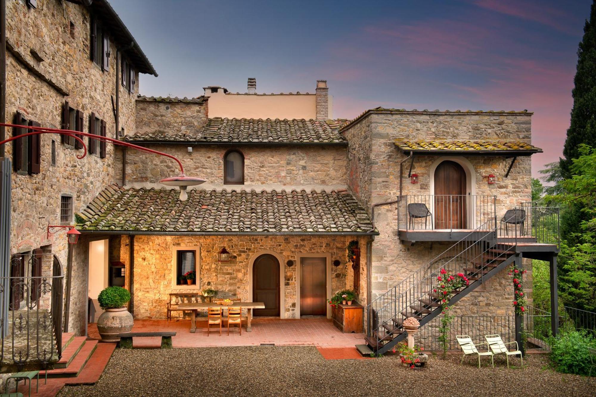 La Pensione Di Vignamaggio Panzano in Chianti Exterior photo