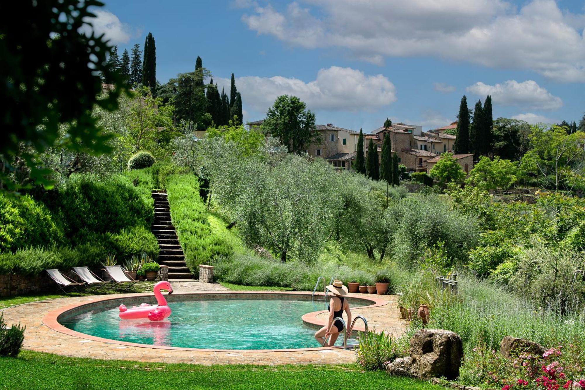La Pensione Di Vignamaggio Panzano in Chianti Exterior photo